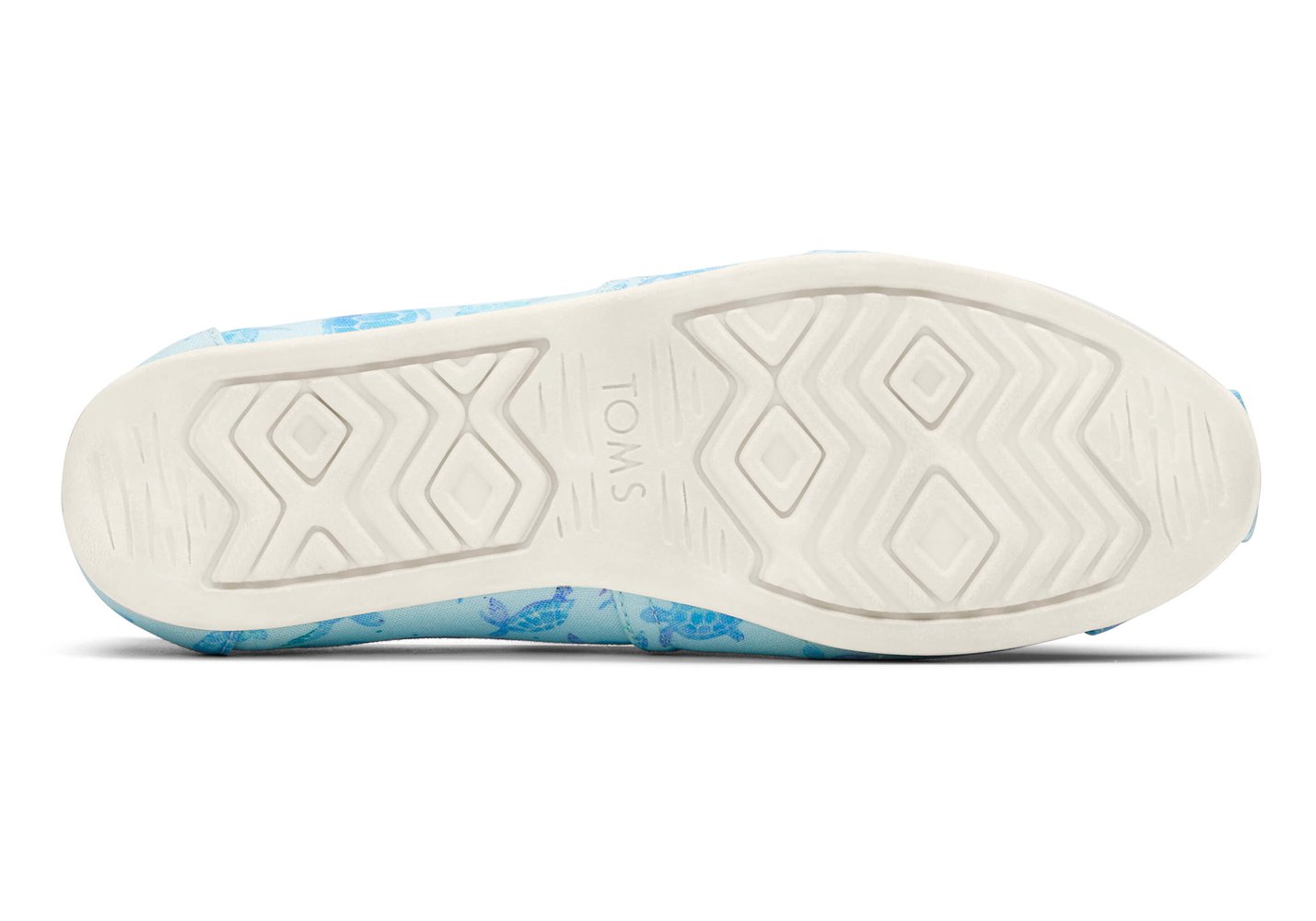 Toms Alpargata Sea Turtles Espadrille Blue/White - Womens - 36129-YTRQ